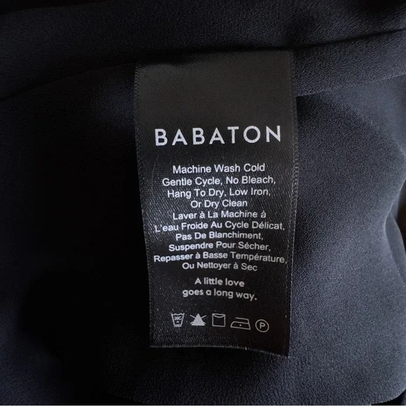 Aritzia Babaton Galen Mesh Camisole Tank Black - Size XS - Picture 9 of 10